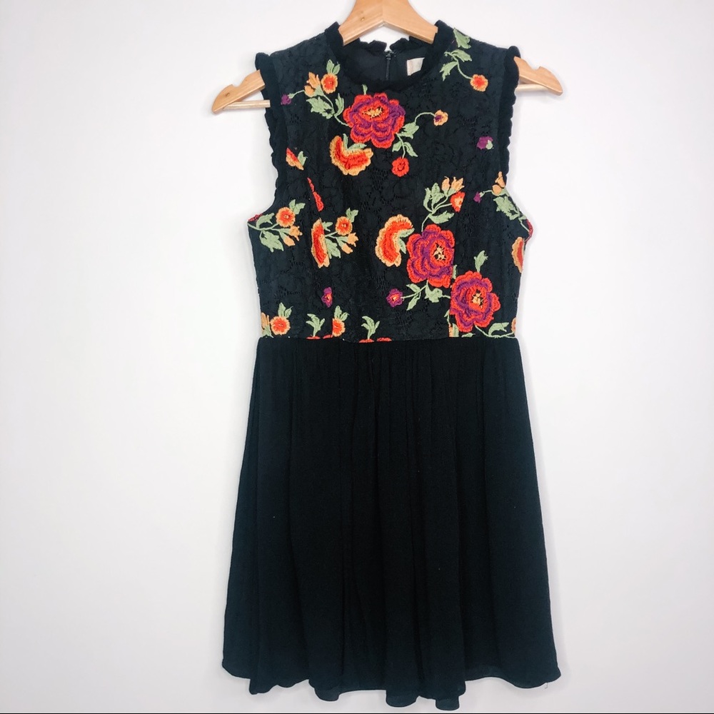 Altar’d State Lace Embroidered Floral Dress